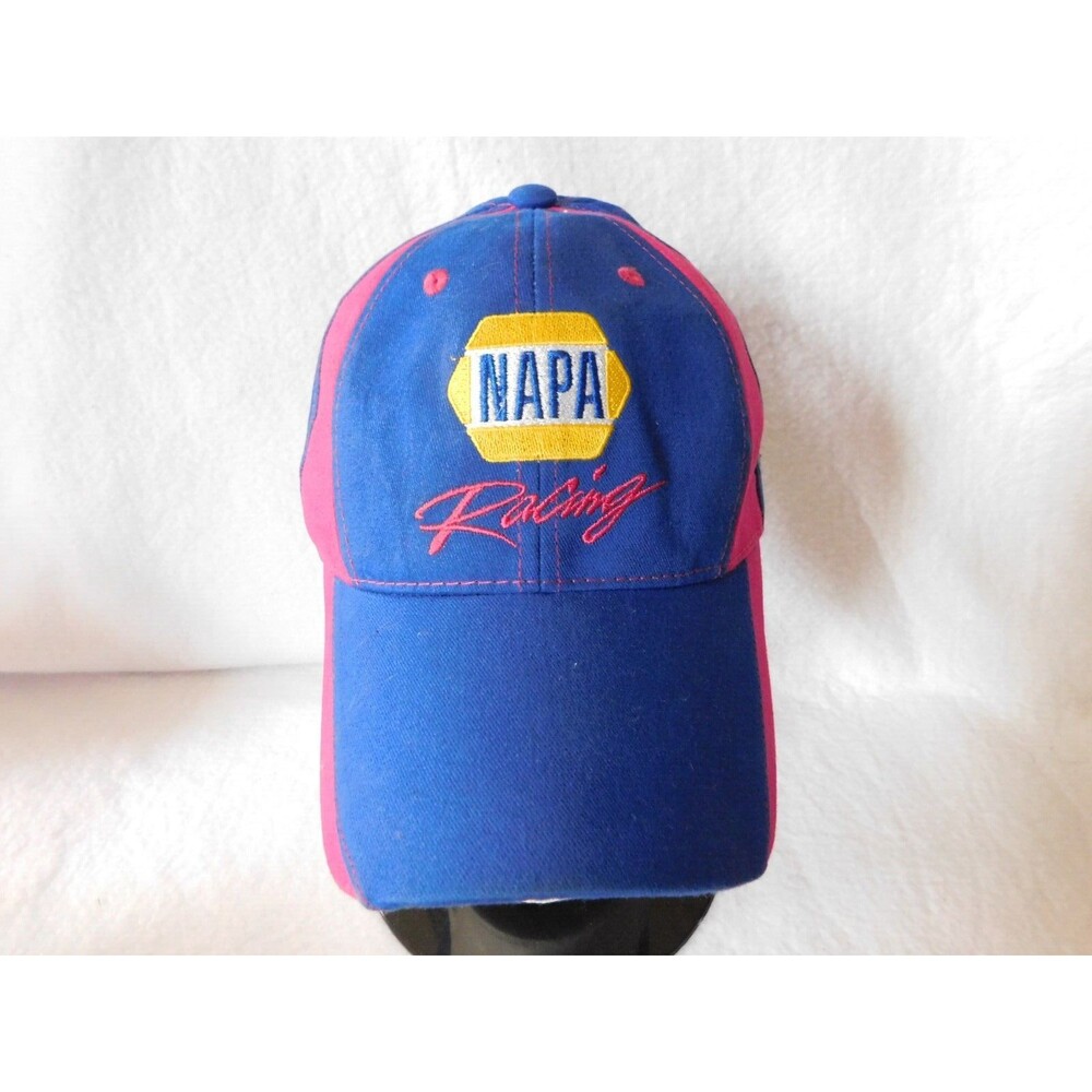 Napa Racing Blue Pink Baseball Hat Women’s All Out for The Cure Breast Cancer